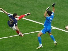 世盃4強賽 法國2比0贏摩洛哥 決賽鬥阿根廷 麥巴比美斯「球王戰」對決