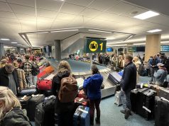 (多片多圖)加國大溫暴風雪 吹入Skytrain 癱瘓國際機場 乘客被迫瞓地下