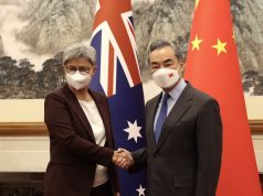 澳外長訪京提人權貿易問題 抗議禁訪在囚公民