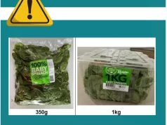 市民進食Riviera Farms菠菜後食物中毒 4大超市全面回收