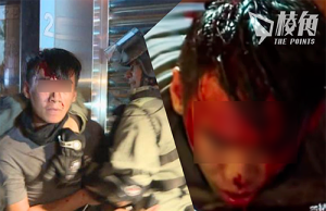 【圖片或引起不安】「岳義士」被警毆打頭破血流 反被警追討15萬賠償