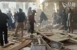 巴基斯坦清真寺自殺式炸彈襲擊 至少47人死亡