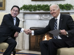 岸田文雄訪白宮晤拜登 將加強兩國軍事合作