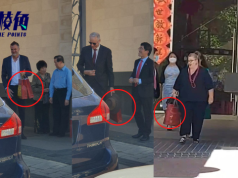 珀斯中領館搞統戰春節派對 西澳政客拎紅紙袋離開