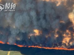 加國山火不斷今夏創歷史新高 多倫多污染指數全球第4