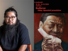 華沙「說好中國故事」展覽兩度遭中使館參贊干預 巴丟草油墨掟毛澤東像向抗爭者致敬 連儂牆紀念反送中