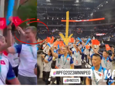 有片⎮港警1哥蕭澤頤現身加拿大 率300警參加運動會揭幕巡遊 加議員質疑移民局批出簽證決定 港人組織憂在加手足人身安全