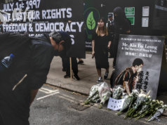 倫敦港人7.1示威出席人數較往年少 流亡港人籲毋忘初心