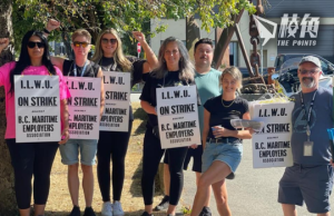 工會會員未投票已否決臨時協議 卑詩港口碼頭工又罷工 勞工部直指違法 工人7.20復工7.22再罷