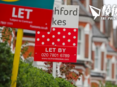 英國樓價按年下降3.8% 14年來最大跌幅