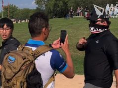 世警會閉幕溫尼伯港人續追擊 港警低調入會場 個別警影示威者大頭相