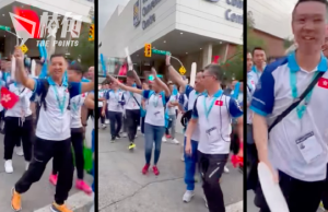 港警出席溫尼伯世警會遇示威 陳國基:反映亂港勢力死心不息