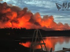 卑詩省18市熱浪破高溫紀錄 黃刀鎮受山火影響 近2萬人需疏散