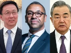 英外相祁湛明訪京 與韓正王毅會談 稱為新疆 香港 黎智英發聲