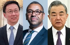 英外相祁湛明訪京 與韓正王毅會談 稱為新疆 香港 黎智英發聲