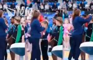 愛爾蘭體操比賽頒獎禮 黑人女童被無視
