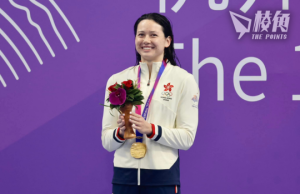 港女飛魚何詩蓓亞運連奪2金 大陸網民要求歸化中國隊 亦有質疑不唱國歌