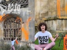 近600年歷史劍橋英皇學院 遭反石油組織以噴漆塗污