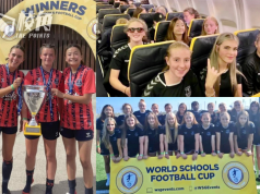 有片│陳頌文隨隊戰世界學校足球賽 助愛華頓足球學校奪女子公開組冠軍