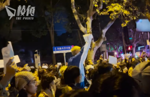 有片│紀念白紙革命1周年 抗爭者製紀錄片斥中共暴政 轟政府卸責境外勢力 肆意抹黑