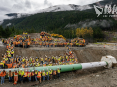 示威與環保問題爭議下 加國西岸天然氣管道完成 將卑詩省天然氣輸送沿岸設施液化後出口