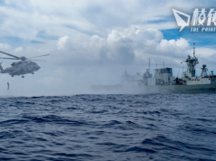 日前攔截美國B-52轟炸機後 中國軍機又魯莽行動 向加軍直升機射照明彈