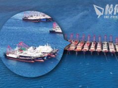 菲中業島建海岸警衞站 135艘中國民兵船聚集南海暗礁