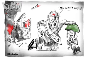 【Badiucao 巴丟草】Hope you all survive and safe.