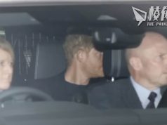 查理斯患癌|哈里抵英與父短聚 英媒:無計劃見威廉王子