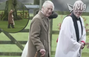 查理斯患癌|英王查理斯三世患癌後首次露面 向民眾揮手致意