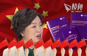 蔡若蓮:23條立法後將更改中小學課程内容