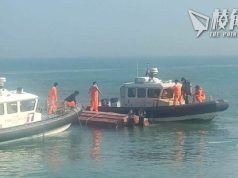 台海巡隊緝捕越界中國漁船 船員拒檢墮海兩死兩生還
