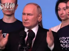 千人「午」逆普京 數十被捕 普京得票87%再度連任