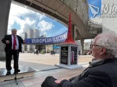歐盟展覽|比利時The Forbidden Art展出「國殤之柱」 討論香港人權
