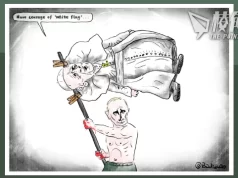 【Badiucao 巴丟草】羅馬天主教教宗方濟各(Pope Francis)近日接受媒體專訪時表示:烏克蘭應該有「舉白旗」的勇氣,從而透過談判來結束與俄羅斯的戰爭。