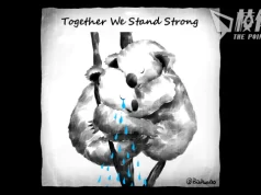 【Badiucao 巴丟草】Aussies,together we stand strong.