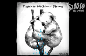 【Badiucao 巴丟草】Aussies,together we stand strong.