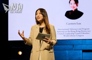 劉珈汶赴哥本哈根 在民主峰會為政治犯發聲