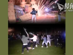 UCLA親巴示威營地遭反對者襲擊 美警入紐約兩大學拘300人