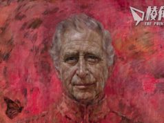 查理斯登基後首幅畫像揭幕 被批太醜「似浴血」「像在地獄」