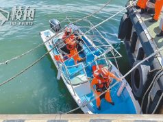 6旬福建男駕快艇闖台灣 淡水上岸後稱:投奔自由