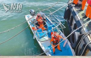 6旬福建男駕快艇闖台灣 淡水上岸後稱:投奔自由
