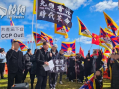 李強訪澳會阿爾巴尼斯 會場外多個團體抗議