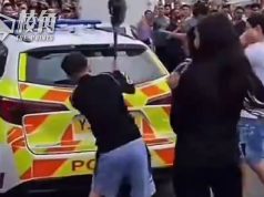 列斯騷亂| 居民放火燒巴士 有小童襲擊警車