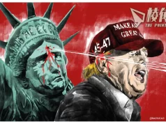 【Badiucao 巴丟草】Trump rally shooting