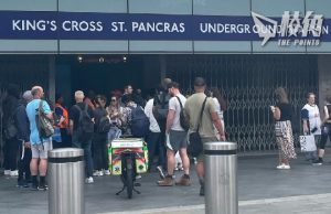 倫敦市中心國王十字車站 疑因火警緊急疏散關閉