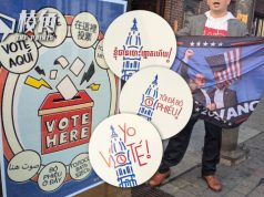 棱角記者直擊|投票日氣氛濃 華裔特朗普支持者: 認同美國優先 自發動員拉票