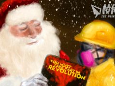 【Badiucao 巴丟草】 漫畫《聖誕快樂》