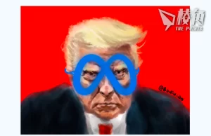 【Badiucao 巴丟草】 Trump is watching…