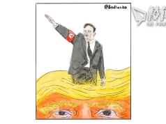 【Badiucao 巴丟草】 漫畫《加冕》